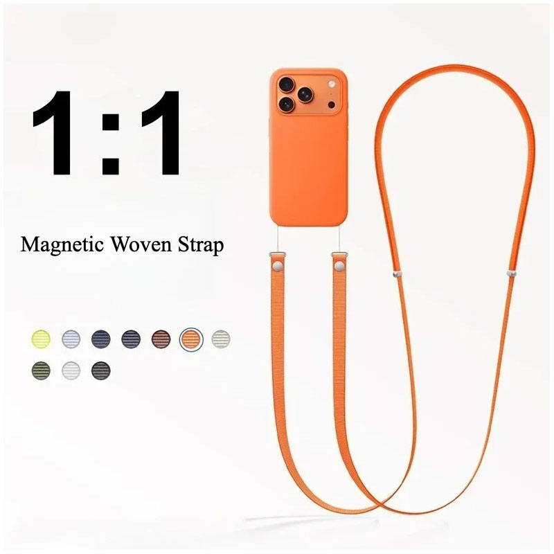 For Original 1:1 Magnetic Cros - Crossbody Lanyard Neck Strap Case recension och pris