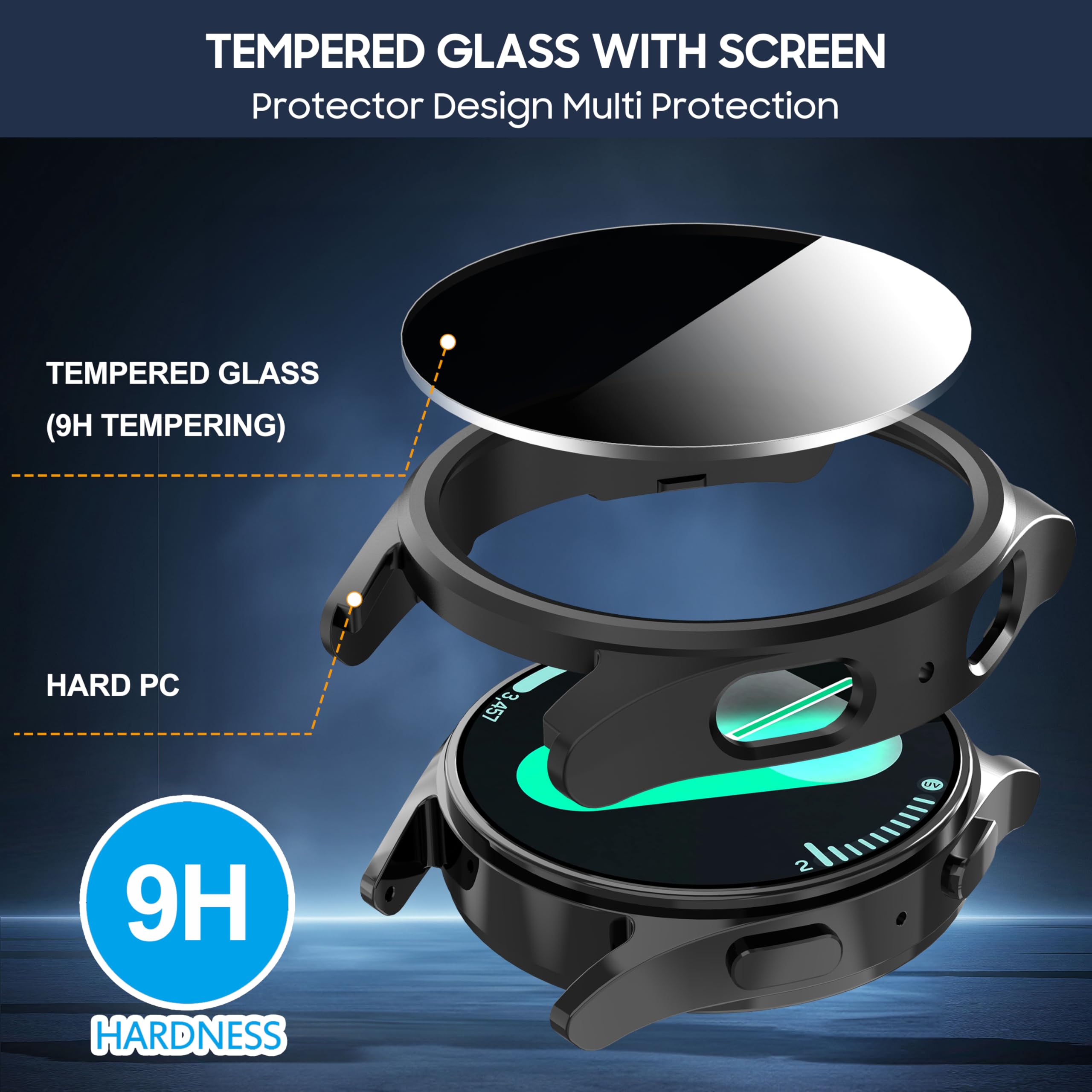 Tempered Glass+Privacy case fo - Anti Spy Privacy Glass Case recension och pris