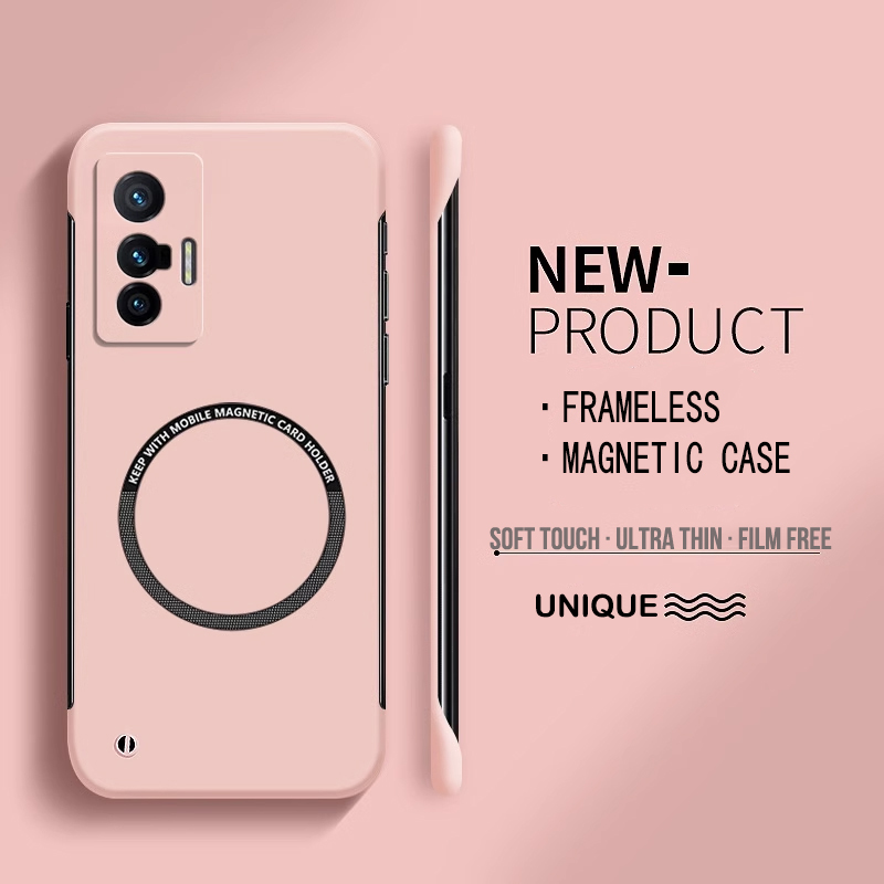 Ultra Thin Hard PC Magnetic Fr - Ultra Thin Frameless Phone Cover recension och pris