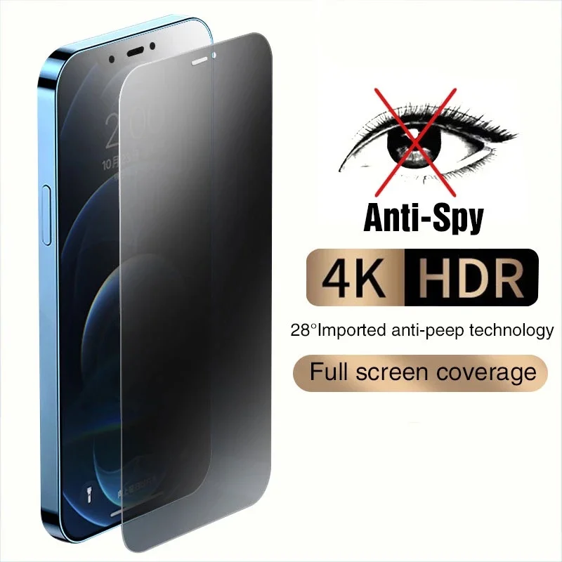 Anti-spy Tempered Glass Case F - Anti Spy Privacy Glass Case recension och pris