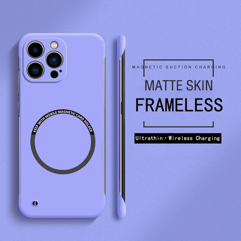 Frameless Magnetic For Magsafe - Matte Hard Pc Back Case recension och pris