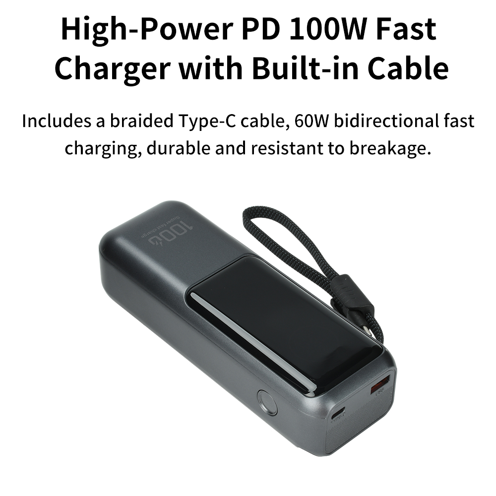 PD 100W Fast Charging Power Ba - Power Banks recension och pris