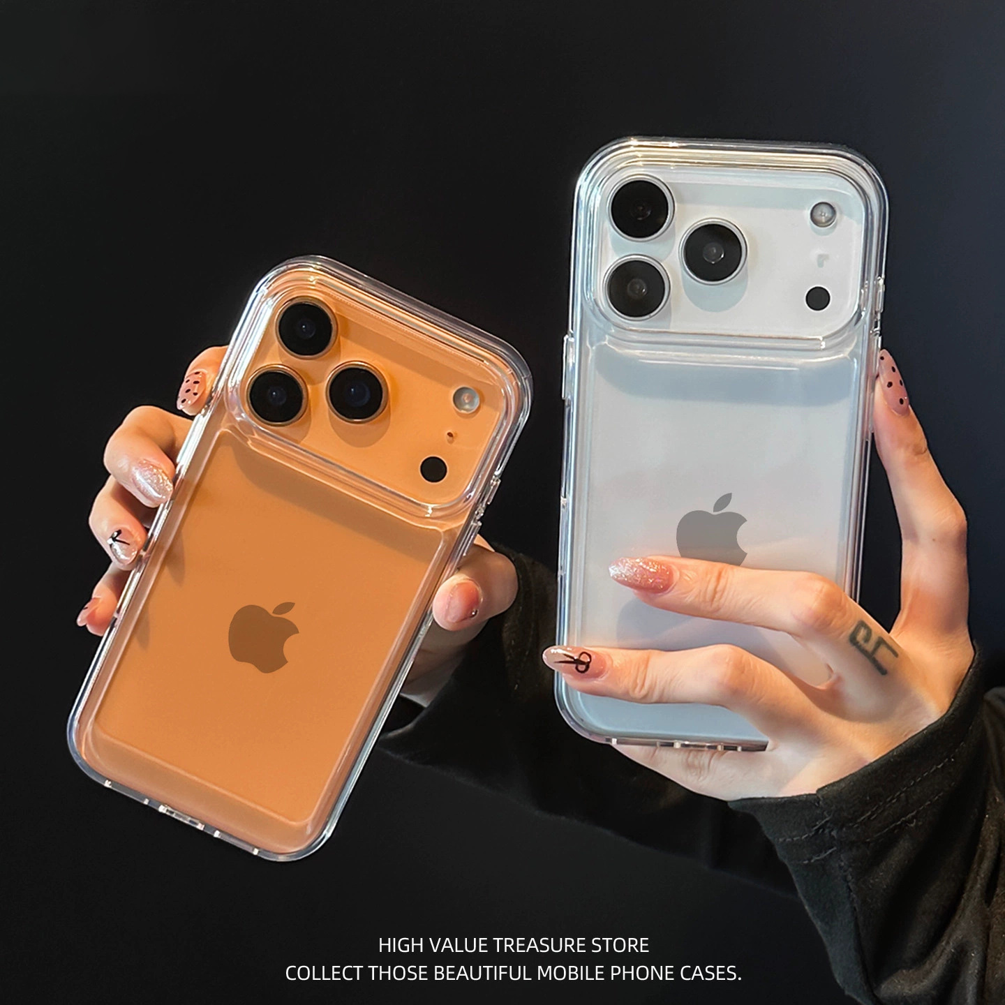 Phone Case For iPhone 17 Air 1 - Clear Shockproof Bumper Case recension och pris
