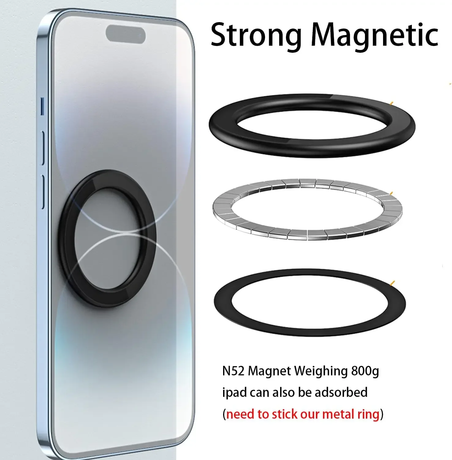 For MagSafe Magnetic Ring Hold - Phone Stands recension och pris