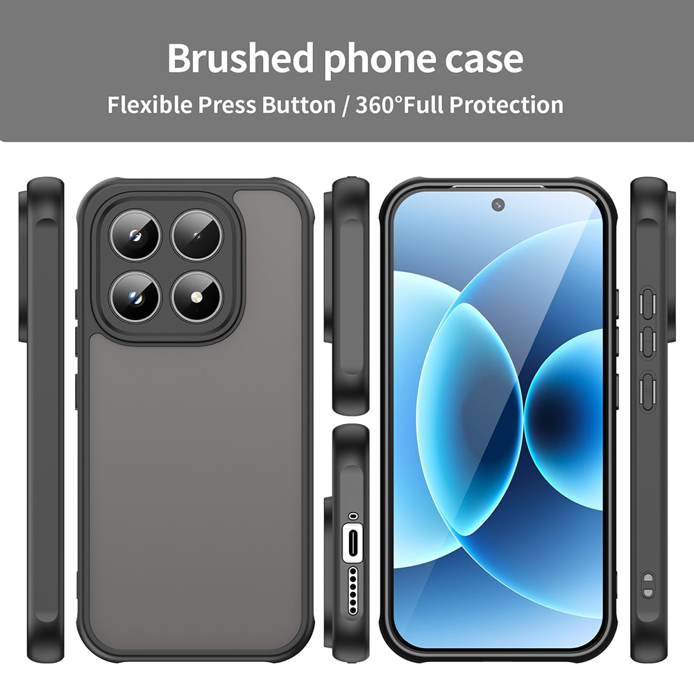Military-Grade Heavy-Duty Prot - Matte Hard Pc Back Case recension och pris