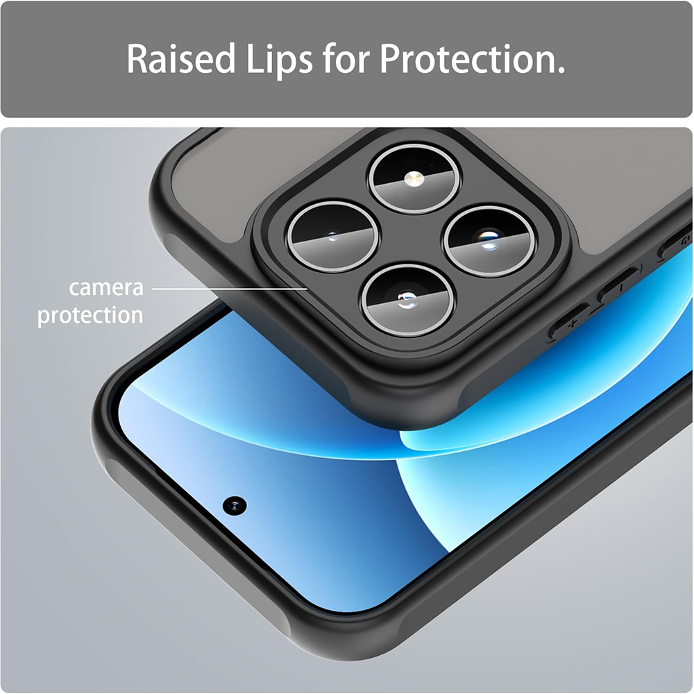 Military-Grade Heavy-Duty Prot - Matte Hard Pc Back Case recension och pris