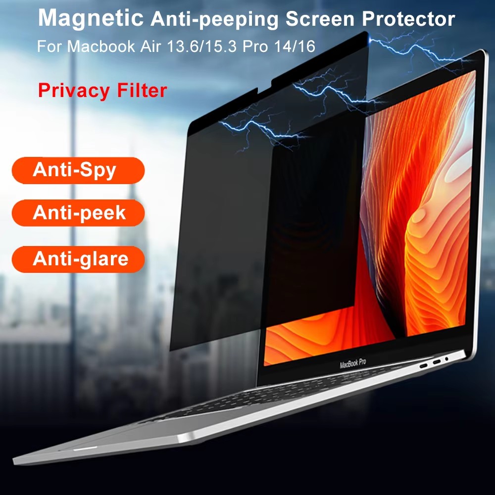 Magnetic Privacy Screen Protec - Matte Anti Glare Screen Protector recension och pris