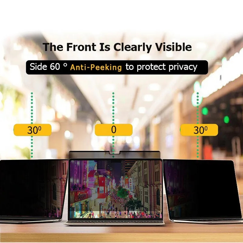 Magnetic Privacy Screen Protec - Matte Anti Glare Screen Protector recension och pris