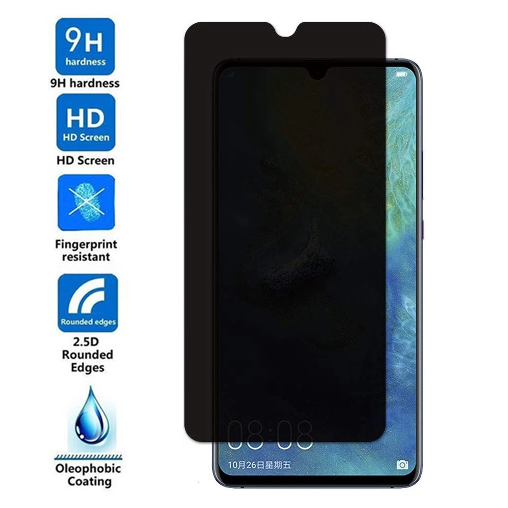 Anti-spy tempered glass screen - Anti Spy Privacy Glass Case recension och pris