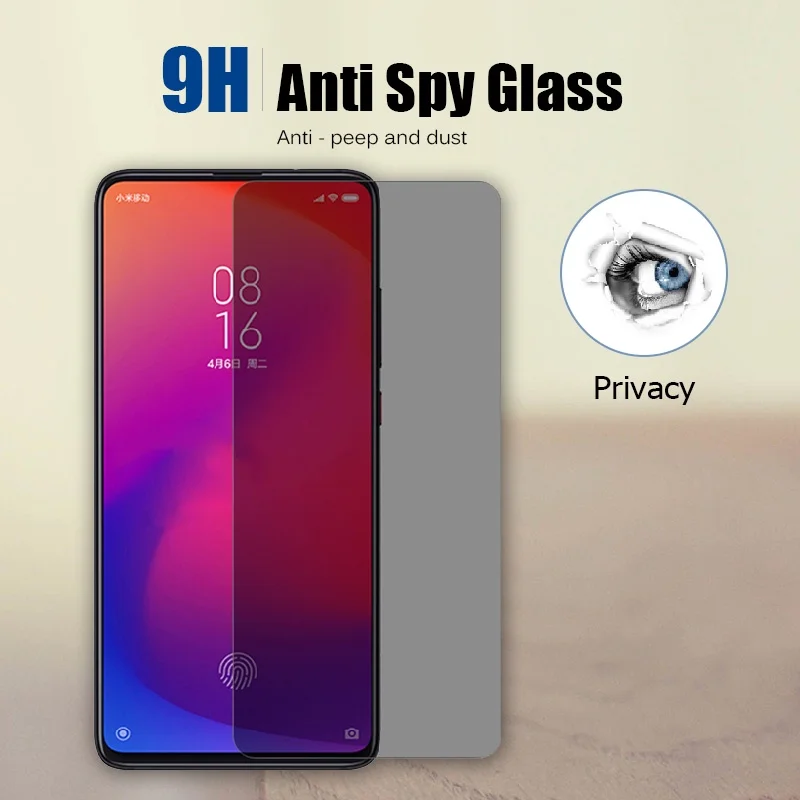 Anti-spy tempered glass screen - Anti Spy Privacy Glass Case recension och pris