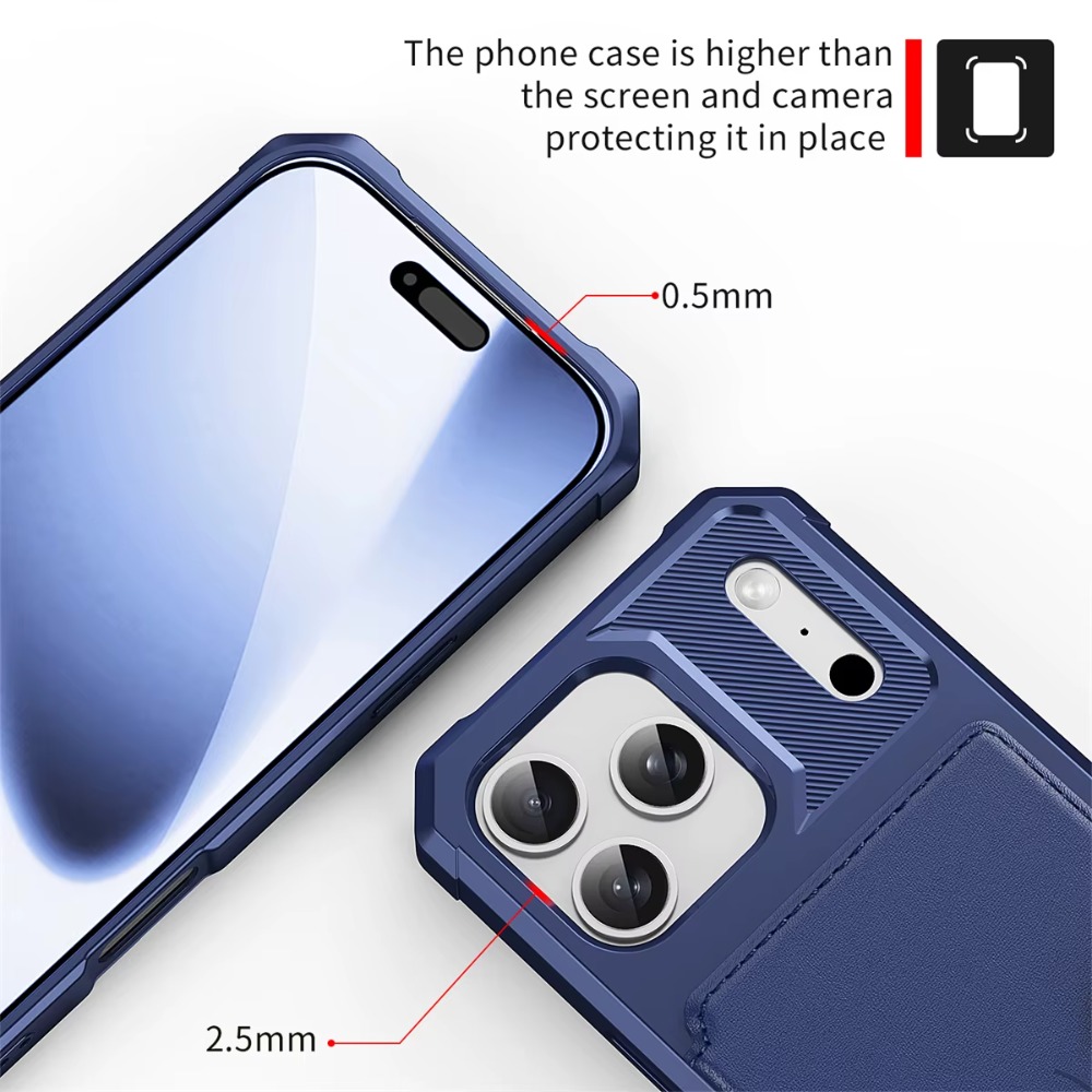 Wallet Phone Case Card Holder  - Leather Wallet Card Holder Phone Cover recension och pris