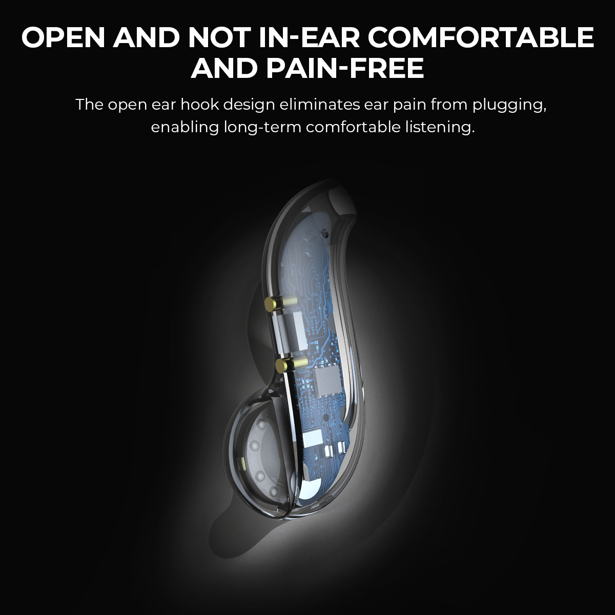 Open-ear Bluetooth Headphones  - Phone Cases recension och pris