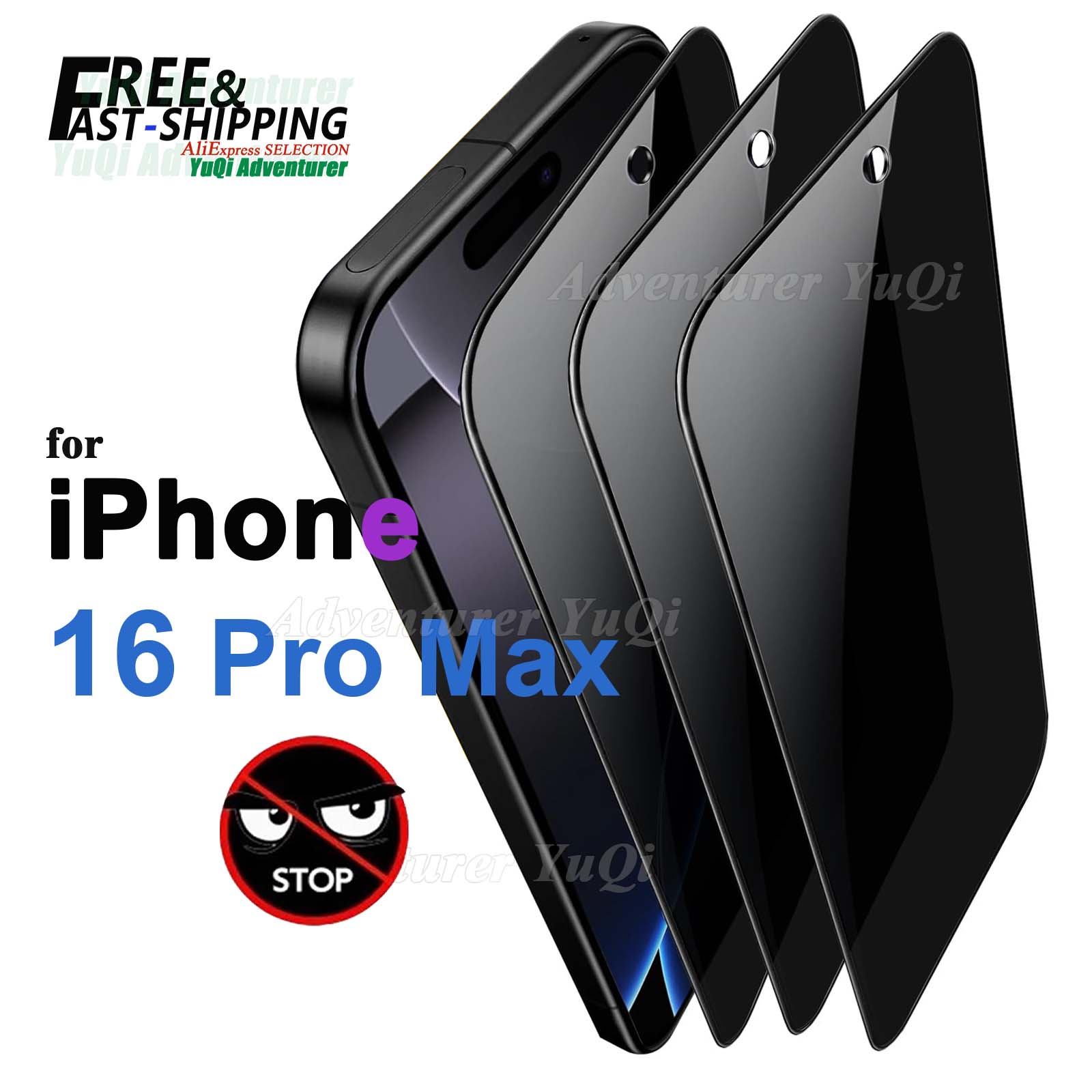 Anti Spy Screen Protector For  - Anti Spy Privacy Glass Case recension och pris