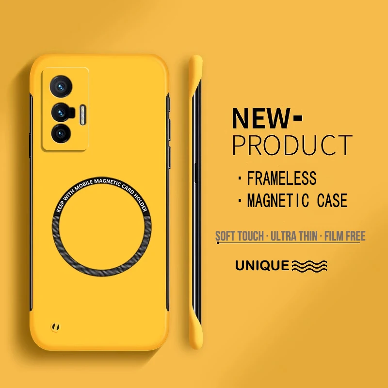 Ultra Thin Hard PC Magnetic Fr - Ultra Thin Frameless Phone Cover recension och pris