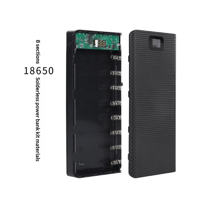 1pc DIY 8*18650 Battery Power  - Power Banks recension och pris