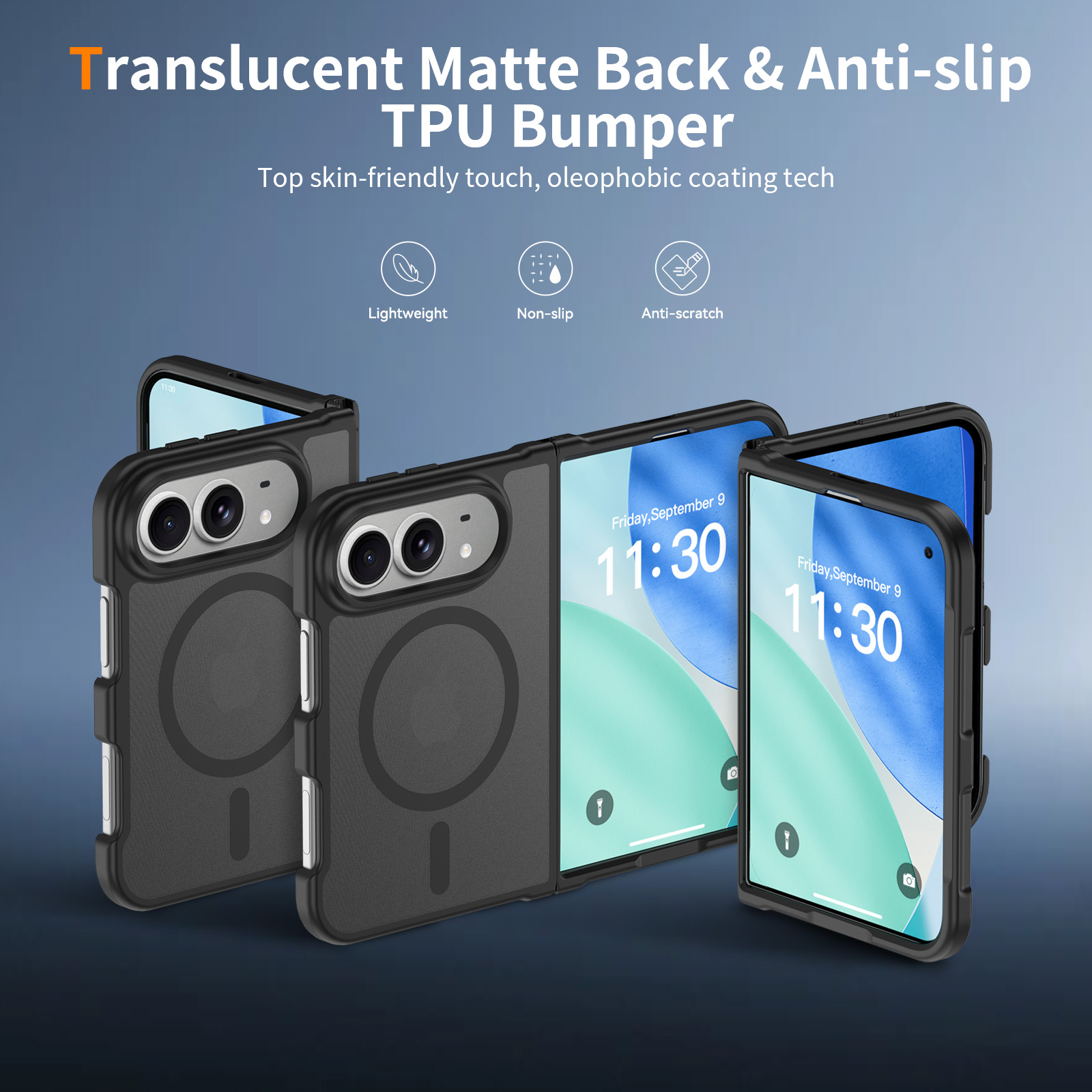 Ultra Slim Matte Magnetic Phon - Screen Protectors recension och pris