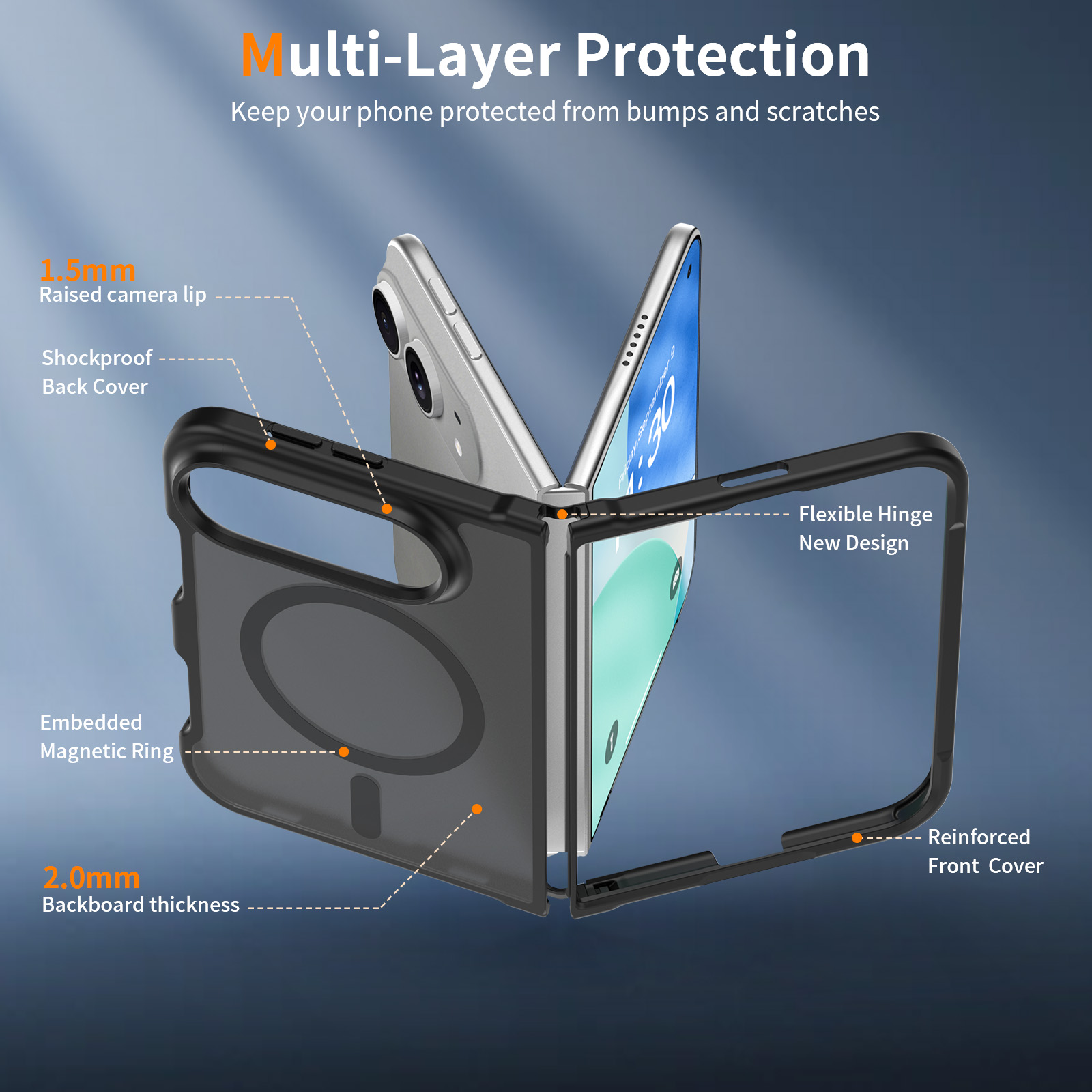Ultra Slim Matte Magnetic Phon - Screen Protectors recension och pris