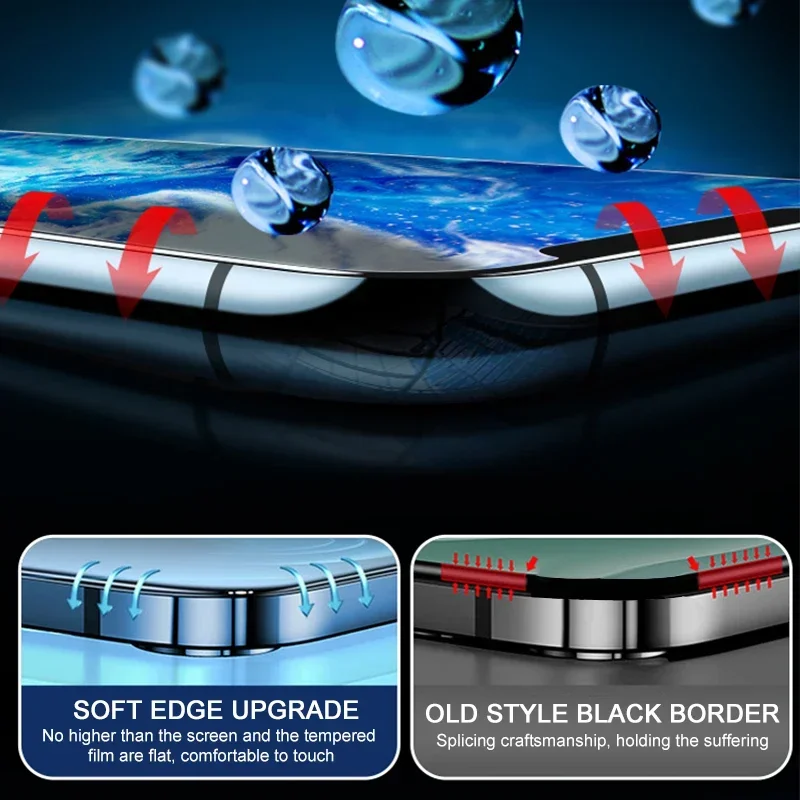 3PCS Glass Protector Phone Cas - Screen Protectors recension och pris