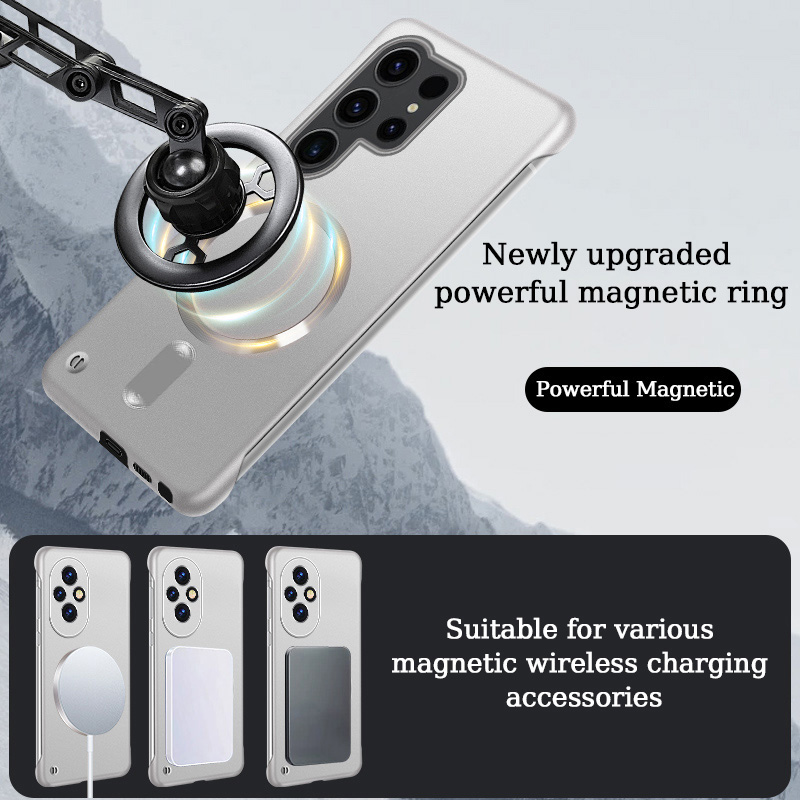 Thin Frameless Magnetic Phone  - Ultra Thin Frameless Phone Cover recension och pris