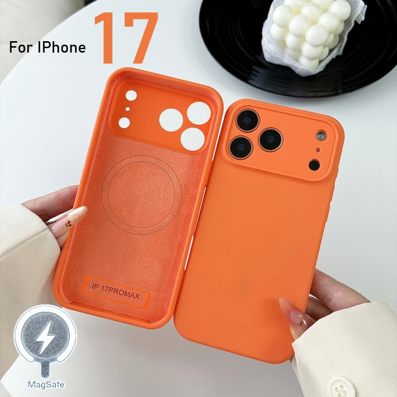 Solid Color Official Liquid Si - Liquid Silicone Magnetic Phone Case recension och pris
