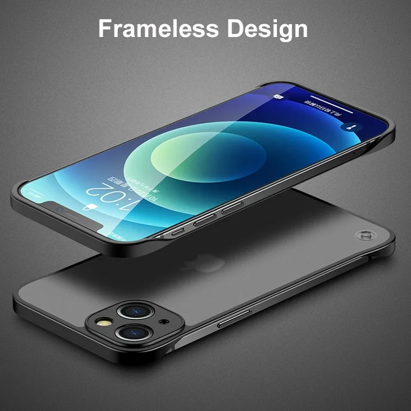 For Iphone 16 15 14 Pro Max Ul - Ultra Thin Frameless Phone Cover recension och pris