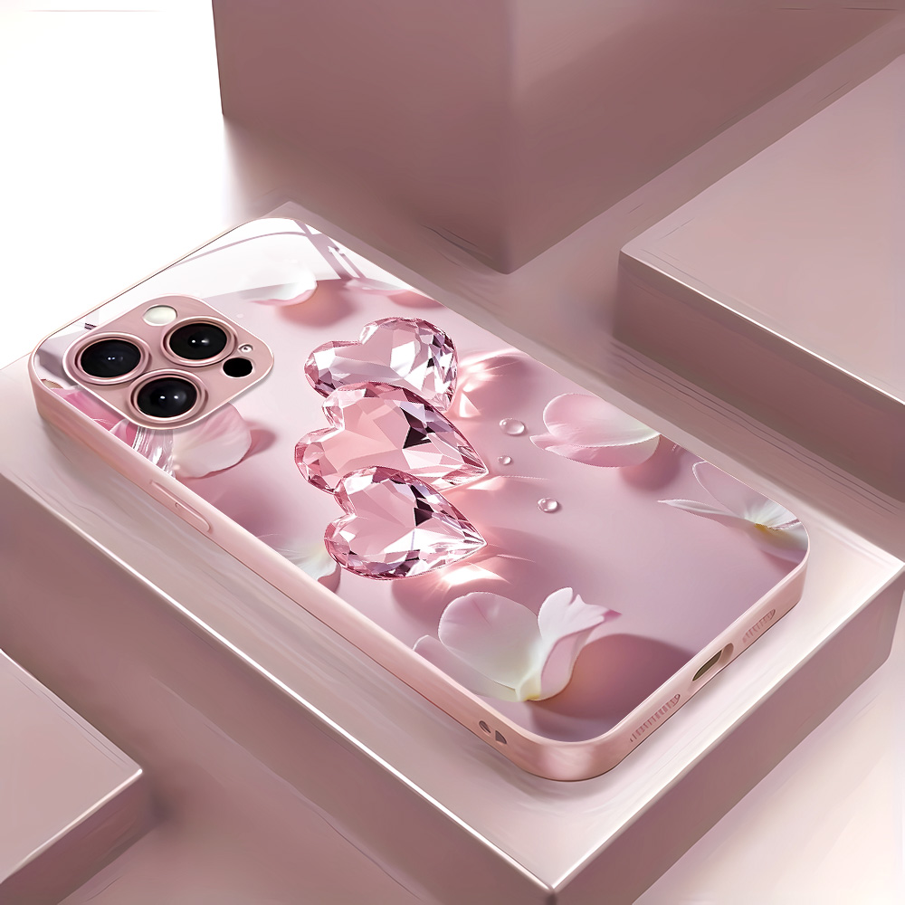 Pink Butterfly Tempered Glass  - Screen Protectors recension och pris