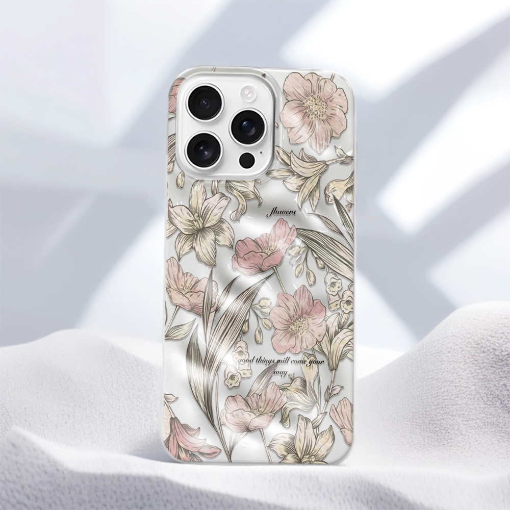 Vintage Floral Pattern Elegant - Vintage Floral Pattern Soft Case recension och pris