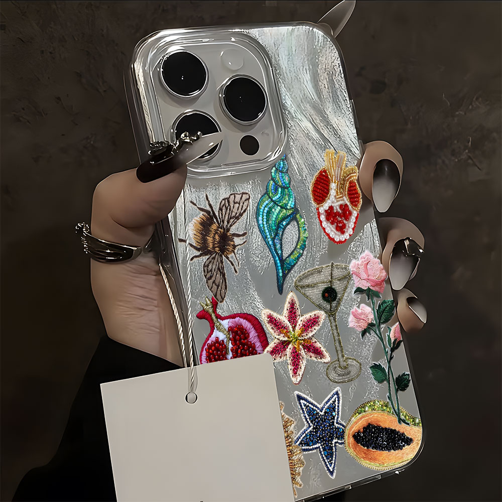 Vintage Flowers Collage Patter - Vintage Floral Pattern Soft Case recension och pris