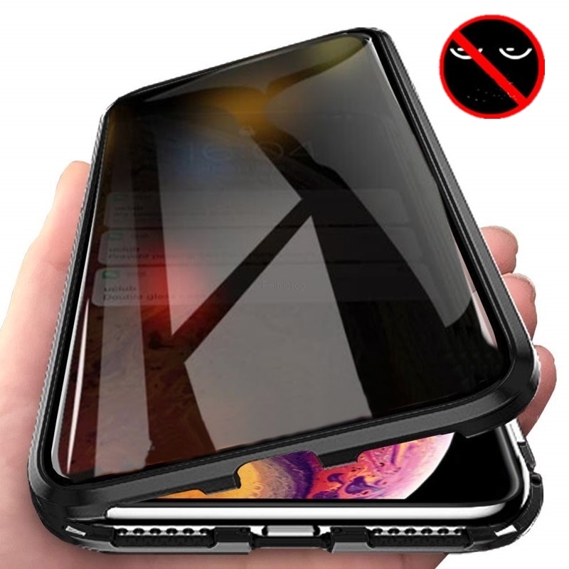 Magnetic Tempered Glass Privac - Anti Spy Privacy Glass Case recension och pris